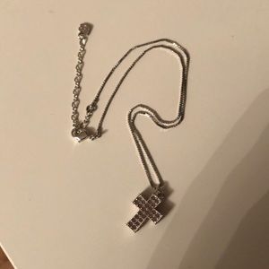 Swarovski chunky cross